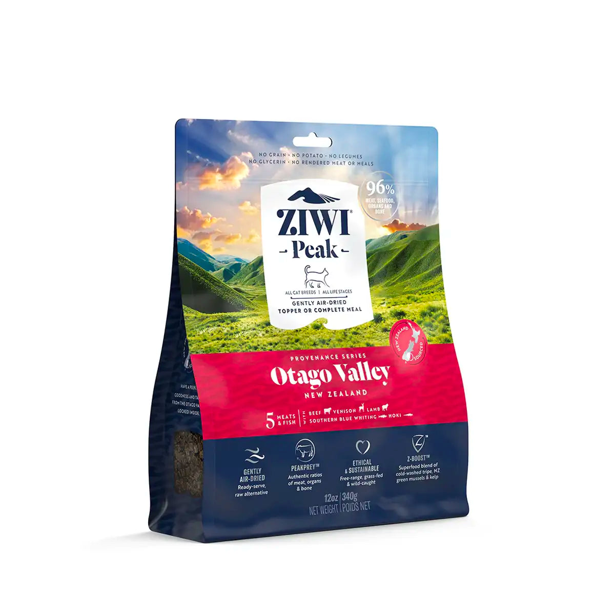 ZiwiPeak Air-Dried Otago Valley Recipe For Cats