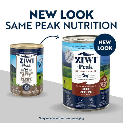 ZiwiPeak Moist Dog Food - Beef Recipe from Vetopia Online Store