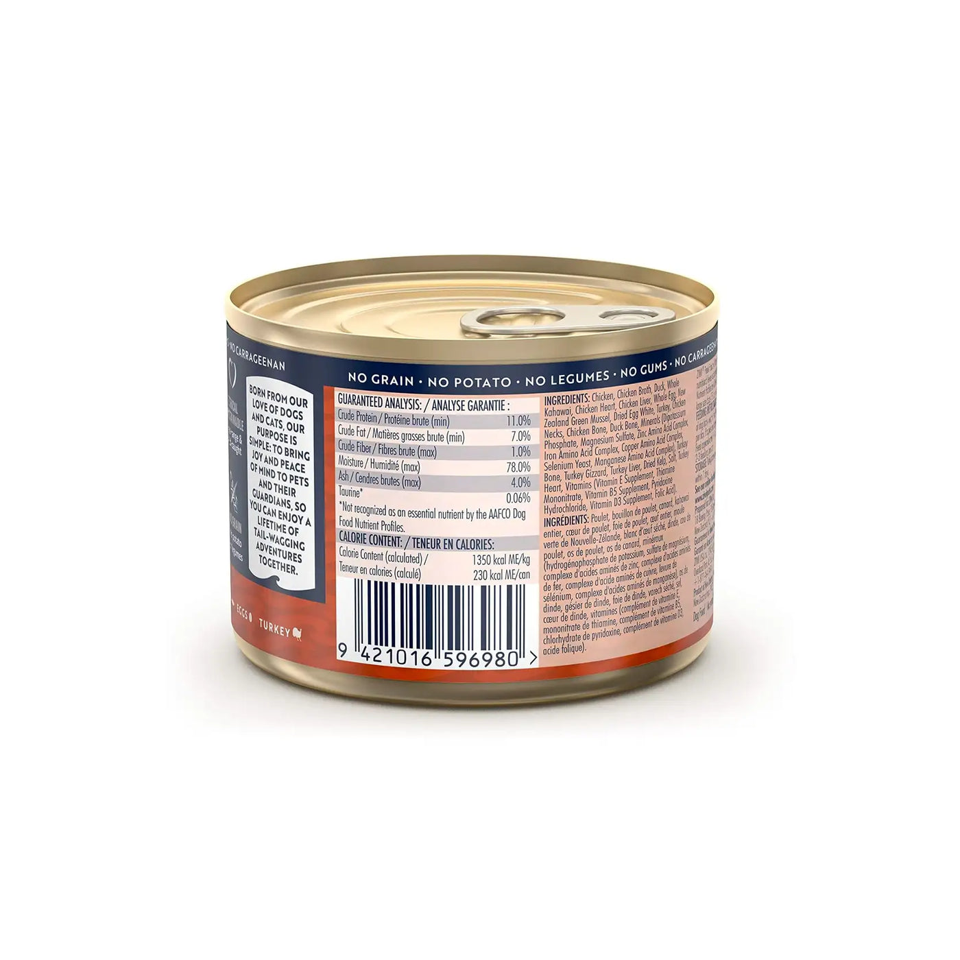 ZiwiPeak Moist Dog Food - Hauraki Plains Recipe 170g