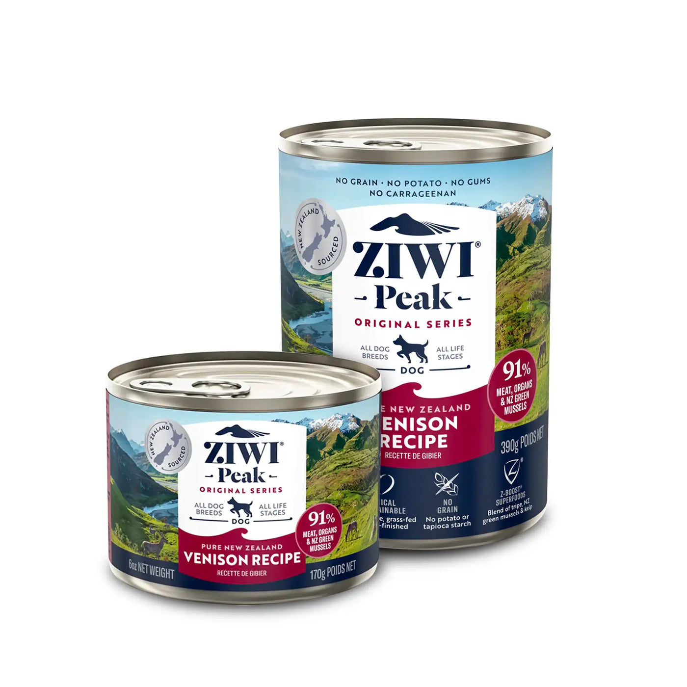 ZiwiPeak Moist Dog Food - Venison Recipe