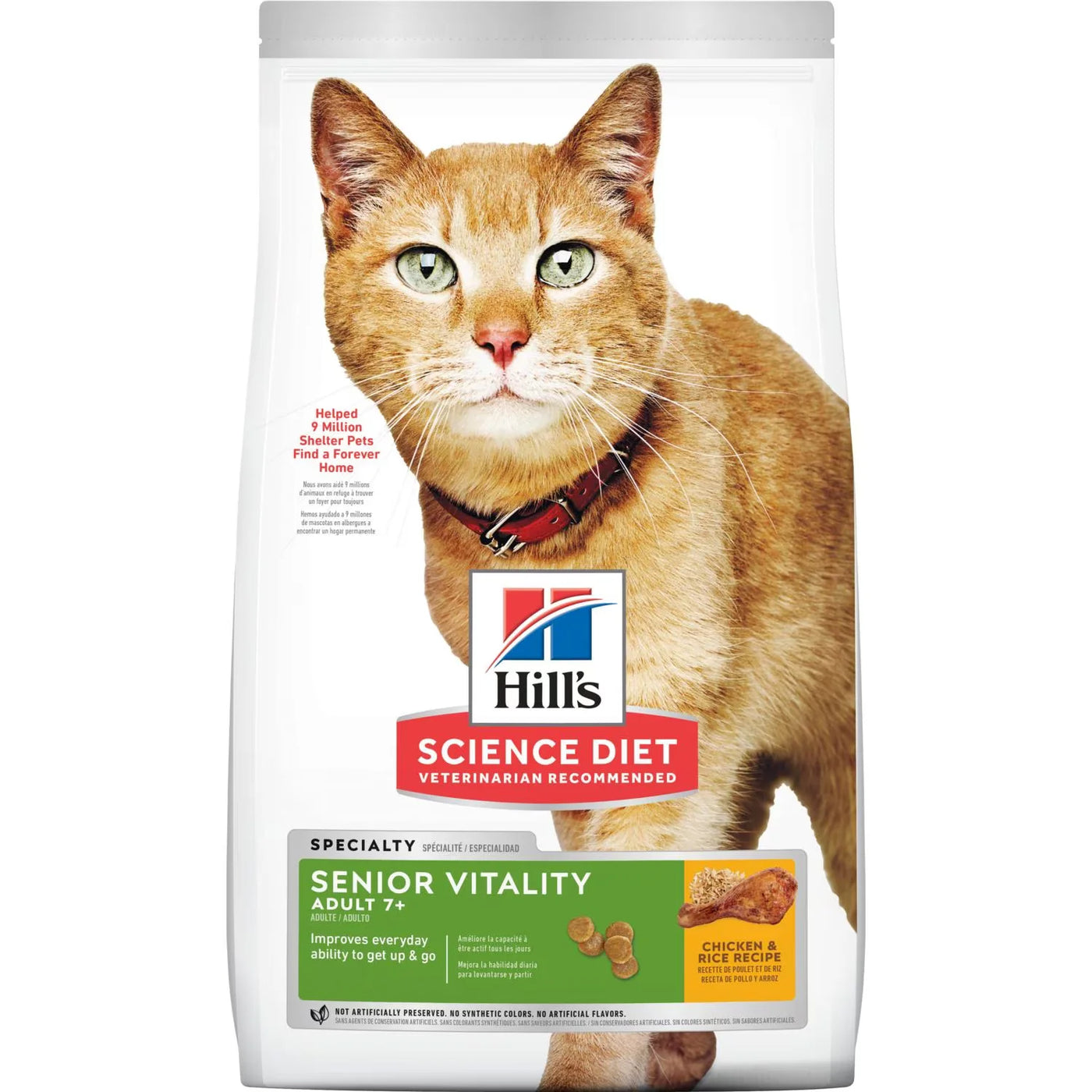 Hill's Science Diet | Adult 7+ Senior Vitality Cat Food | Vetopia