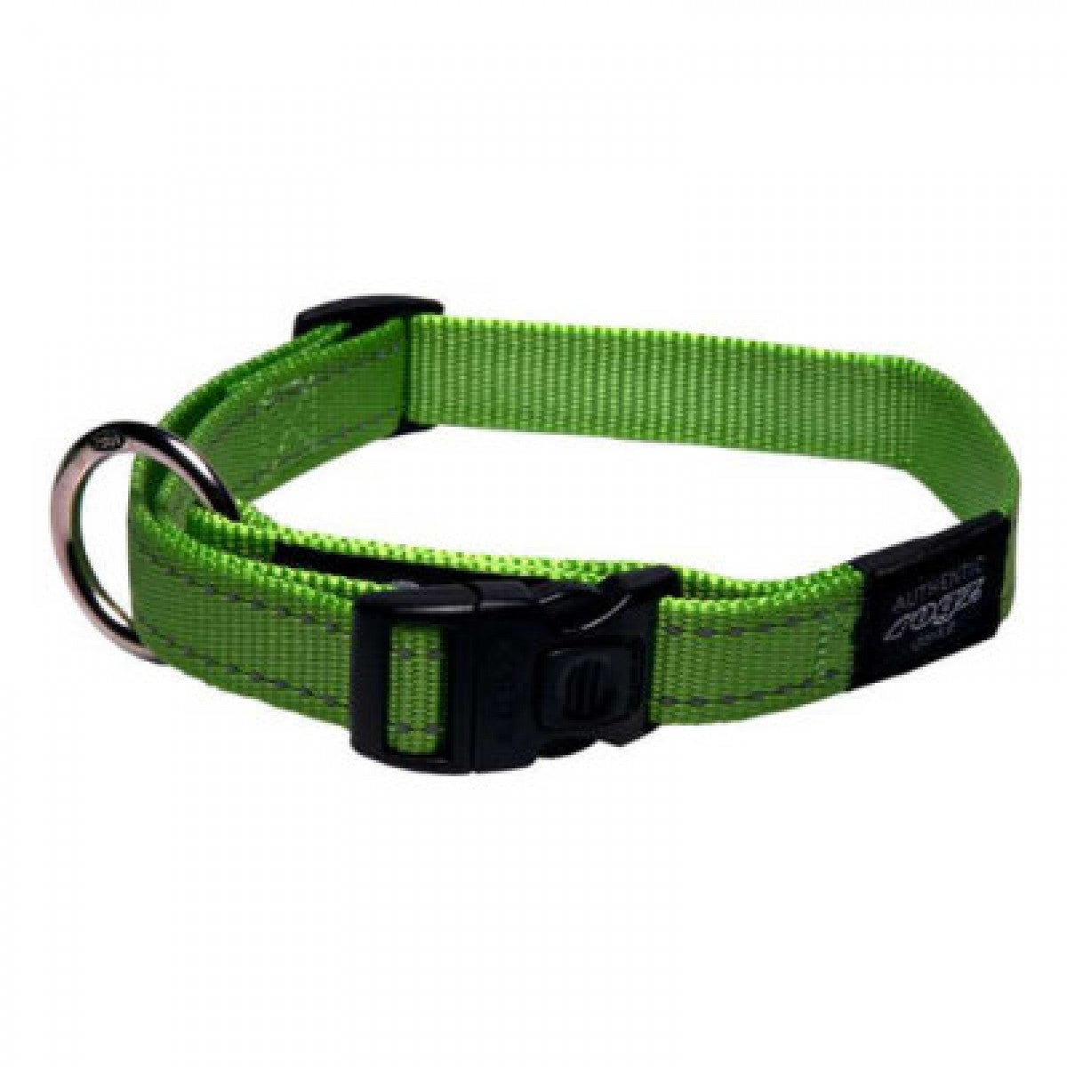 Utility Reflective Side Release Collar Green