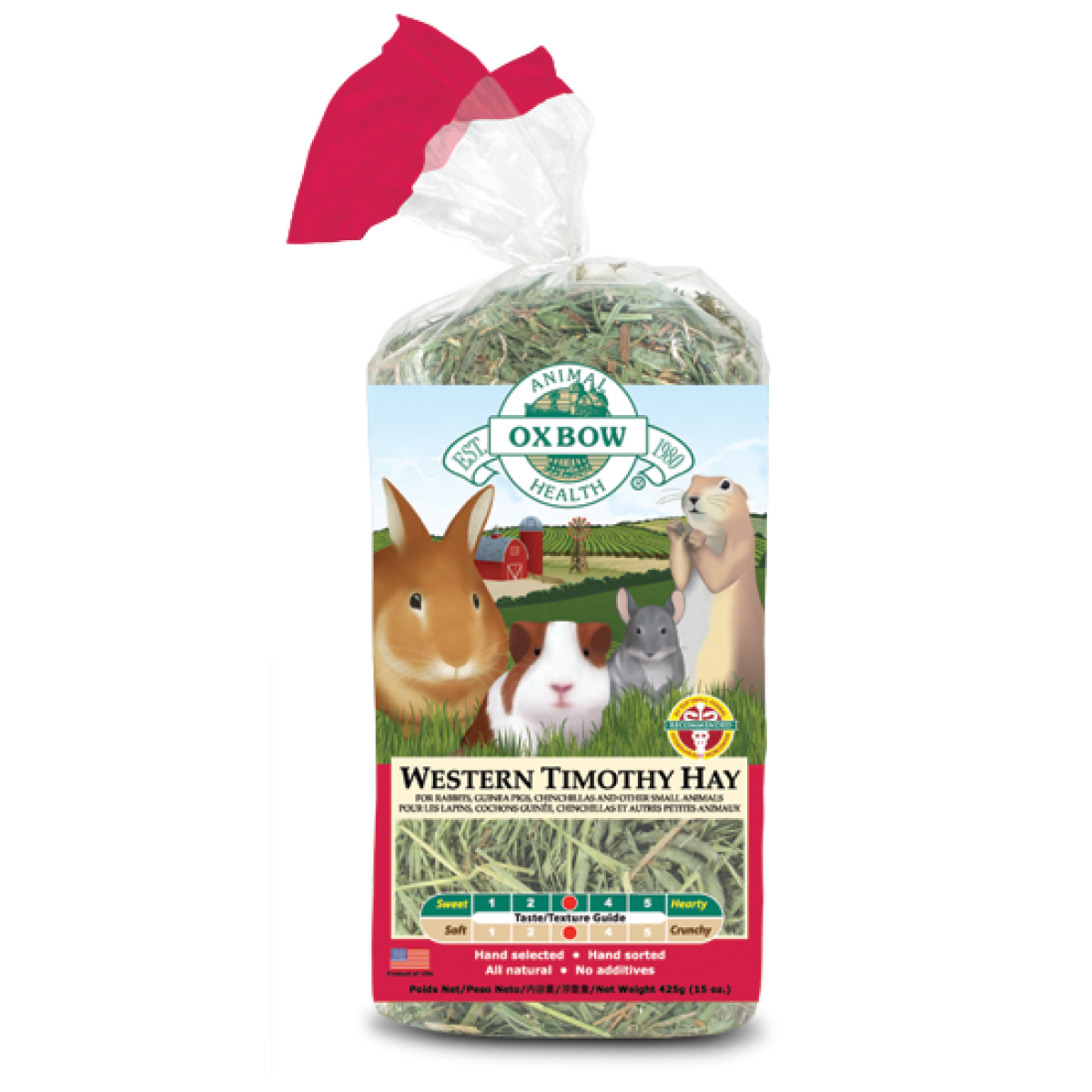 OXBOW Western Timothy Hay for Small Animals - Vetopia Online Store