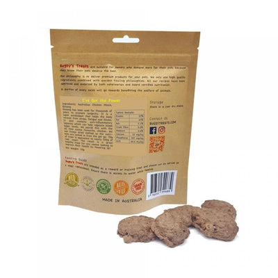 Bugsy's Dog Treats - I've Got The Power: Australian Chicken & Ginseng 70g