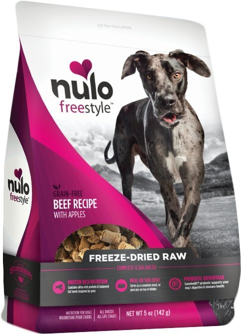 Nulo Freestyle Freeze-Dried Raw Dog Food - Beef & Apple