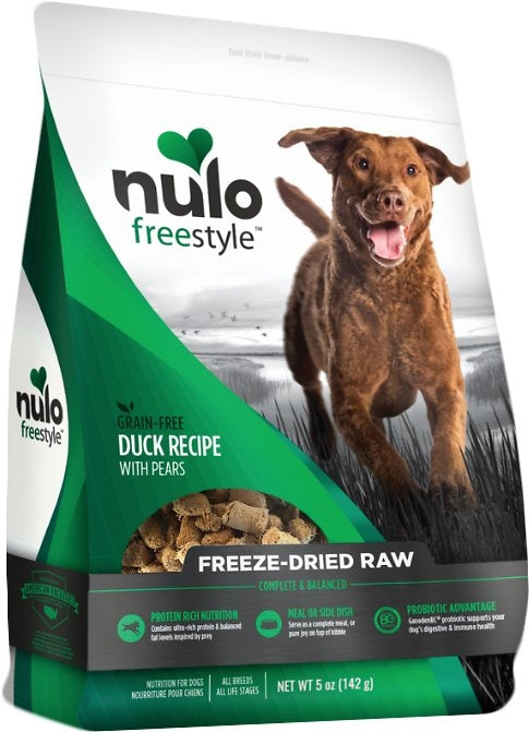 Nulo Freestyle Freeze-Dried Raw Dog Food - Duck & Pear