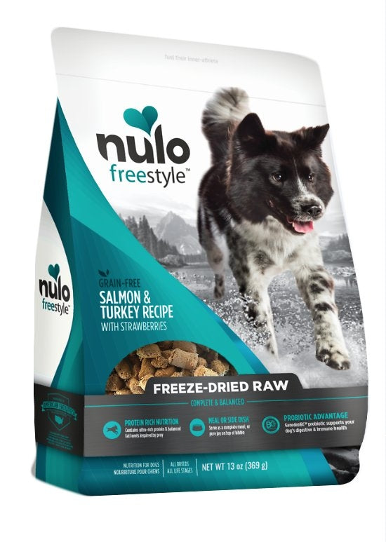 Nulo Freestyle Freeze-Dried Raw Dog Food - Salmon, Turkey & Strawberries
