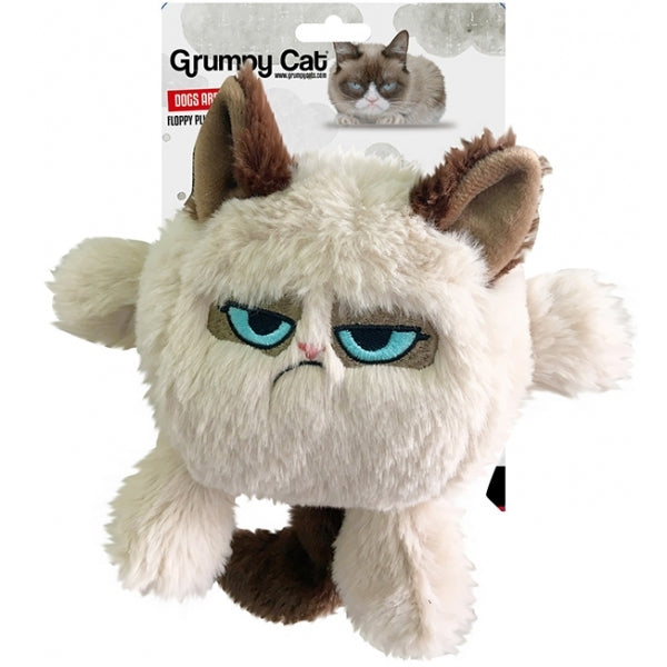 Grumpy Cat - Heads You Lost Plush Dog Toy