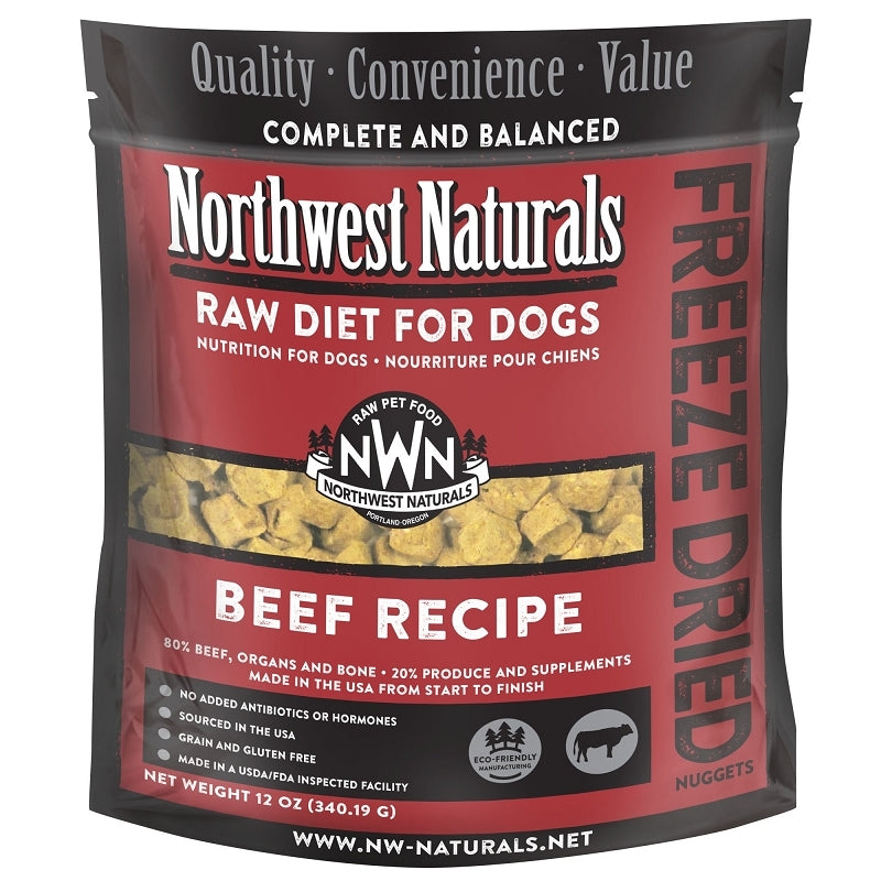 Northwest Naturals 凍乾狗糧 - 牛肉味12oz