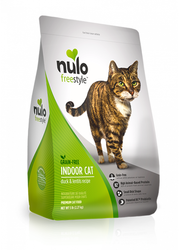 Nulo Freestyle Grain Free Indoor Cat Food - Duck & Lentils Recipe