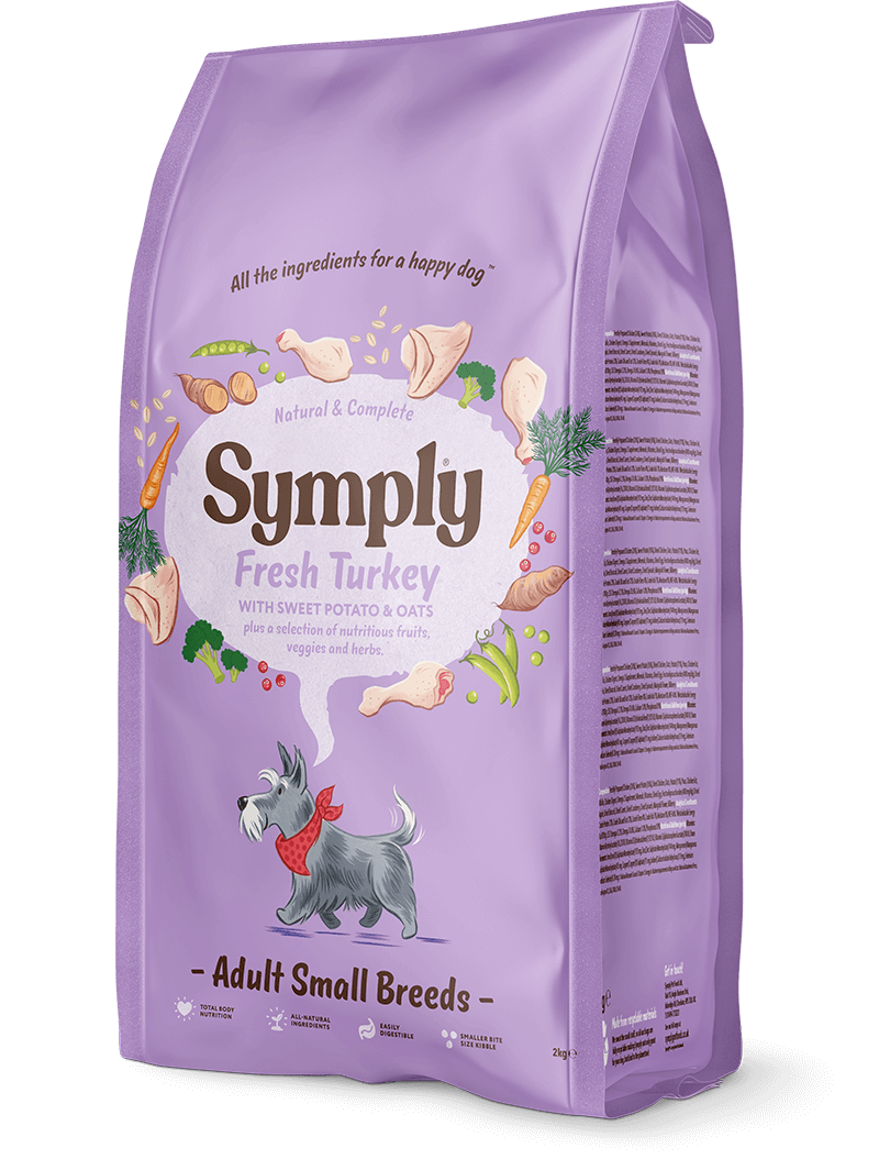 Symply Dry Food Fresh Turkey for Small Breed Dogs