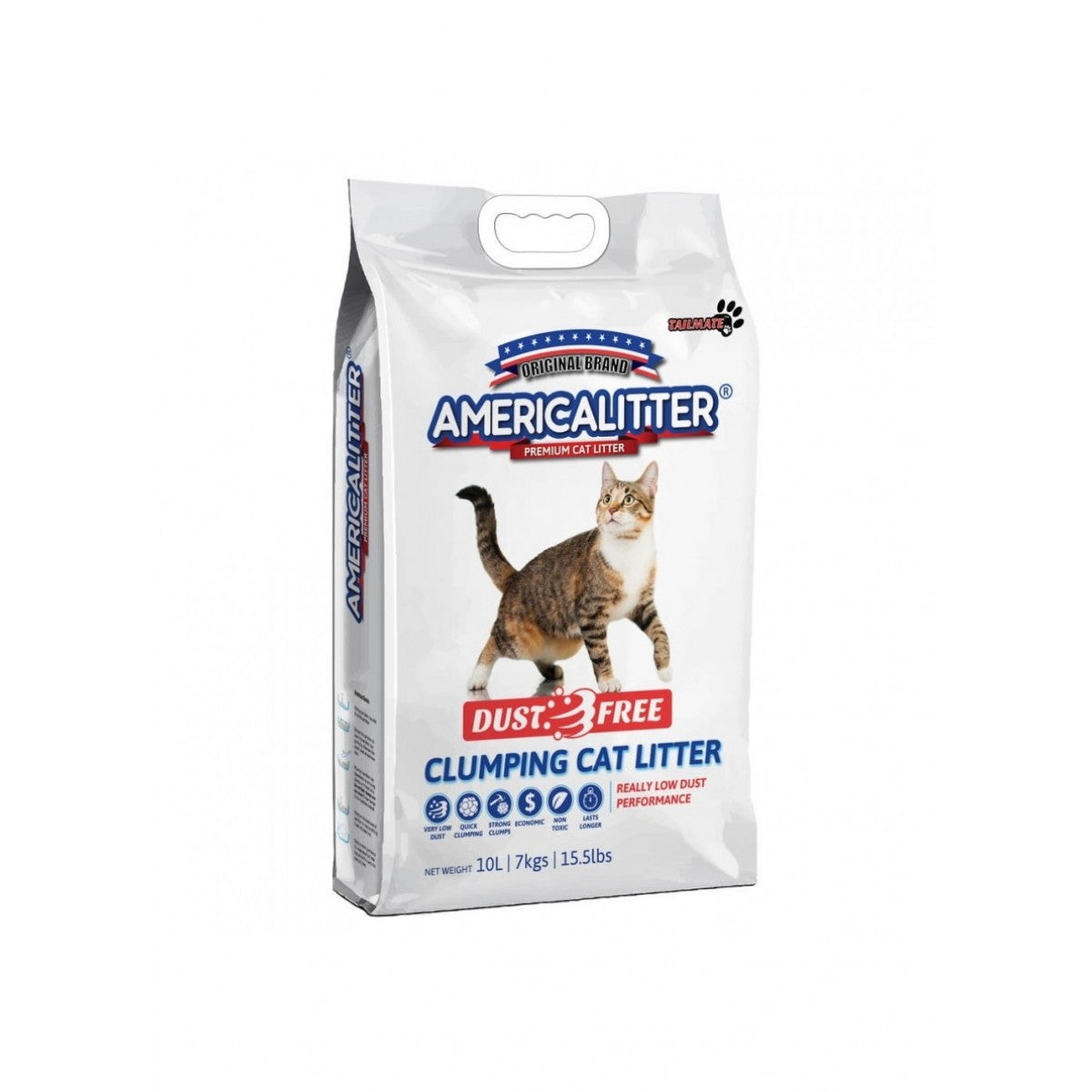 Americalitter Dust Free Clumping Cat Litter 7kg