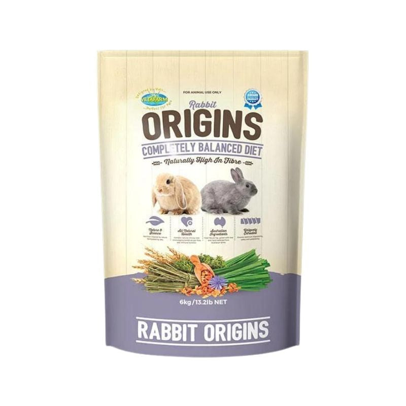 Vetafarm - Origins Rabbit Diet 1.5kg (Exp: Mar 2023)