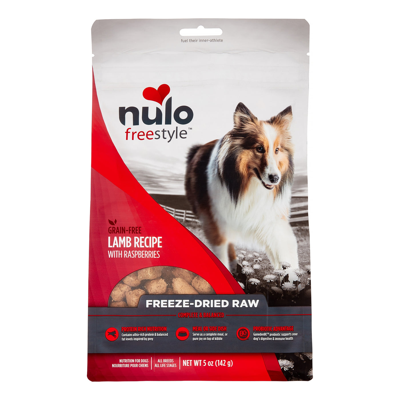 Nulo Freestyle Freeze-Dried Raw Dog Food - Lamb & Raspberries