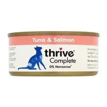 Thrive - COMPLETE 100% 吞拿魚&三文魚肉罐頭75g