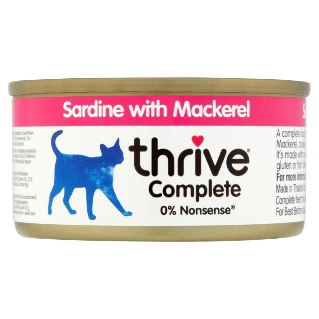 Thrive - COMPLETE 100% Sardine and Mackerel 75g
