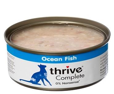 Thrive - COMPLETE 100% 鯖魚、銀魚&海蝦肉罐頭 75g