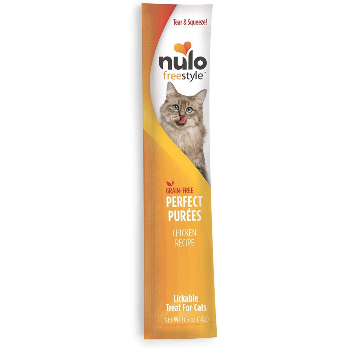 Nulo Freestyle Grain Free Perfect Puree Cat Treat - Chicken 14g