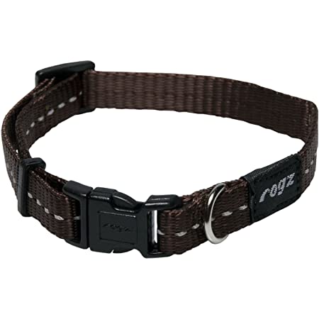 Utility Reflective Side Release Collar Brown