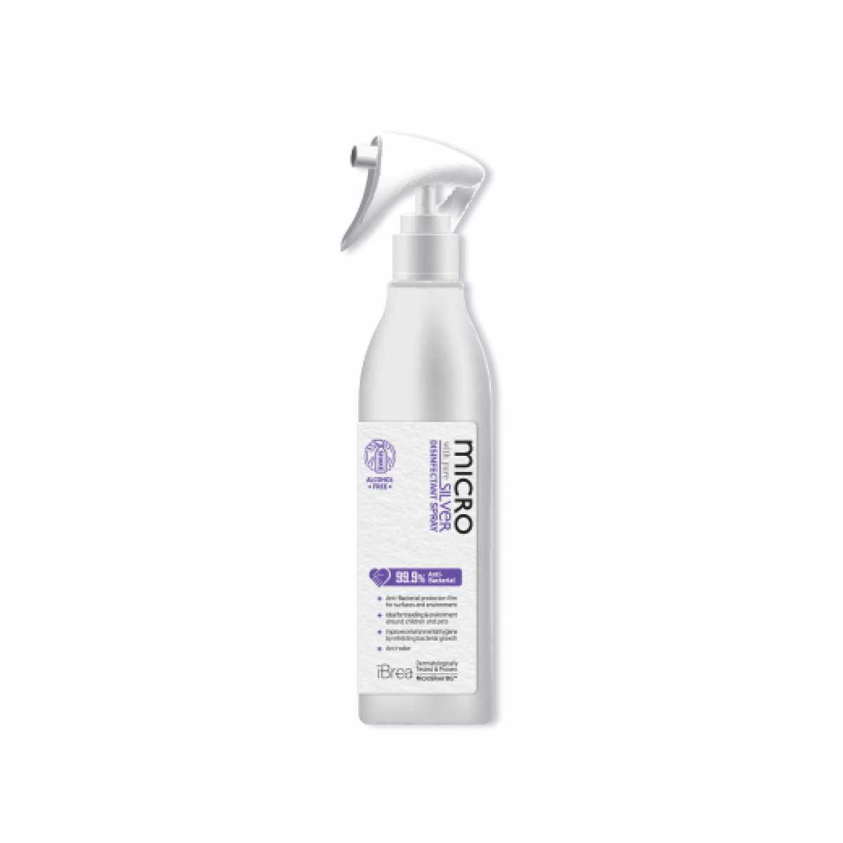 iBrea Microsilver Disinfectant Spray with pure Silver 300ml
