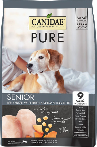 Canidae | PURE Senior Dry Dog Food Grain Free Chicken | Vetopia