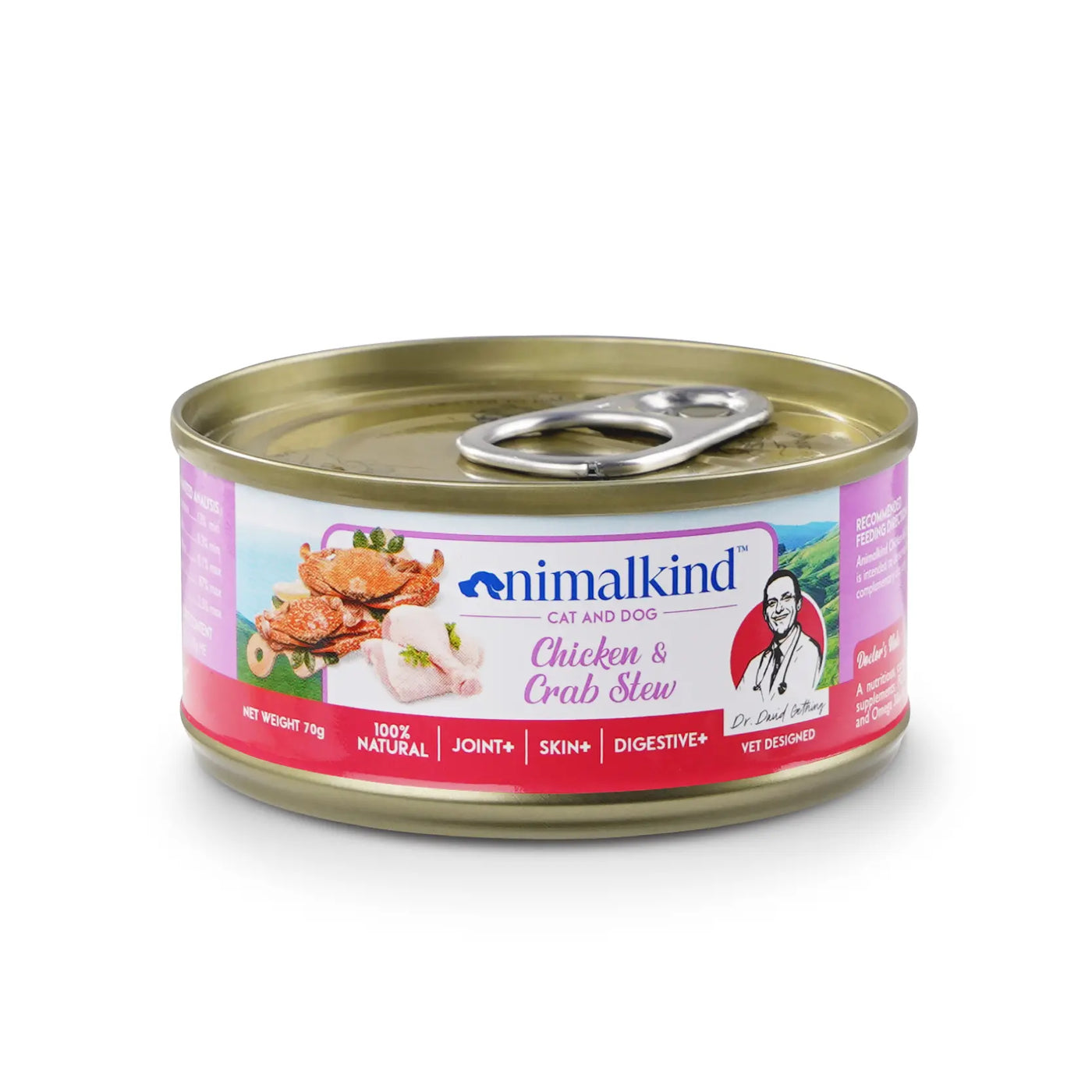 Animalkind Chicken & Crab Stew Cans for Dogs and Cats
