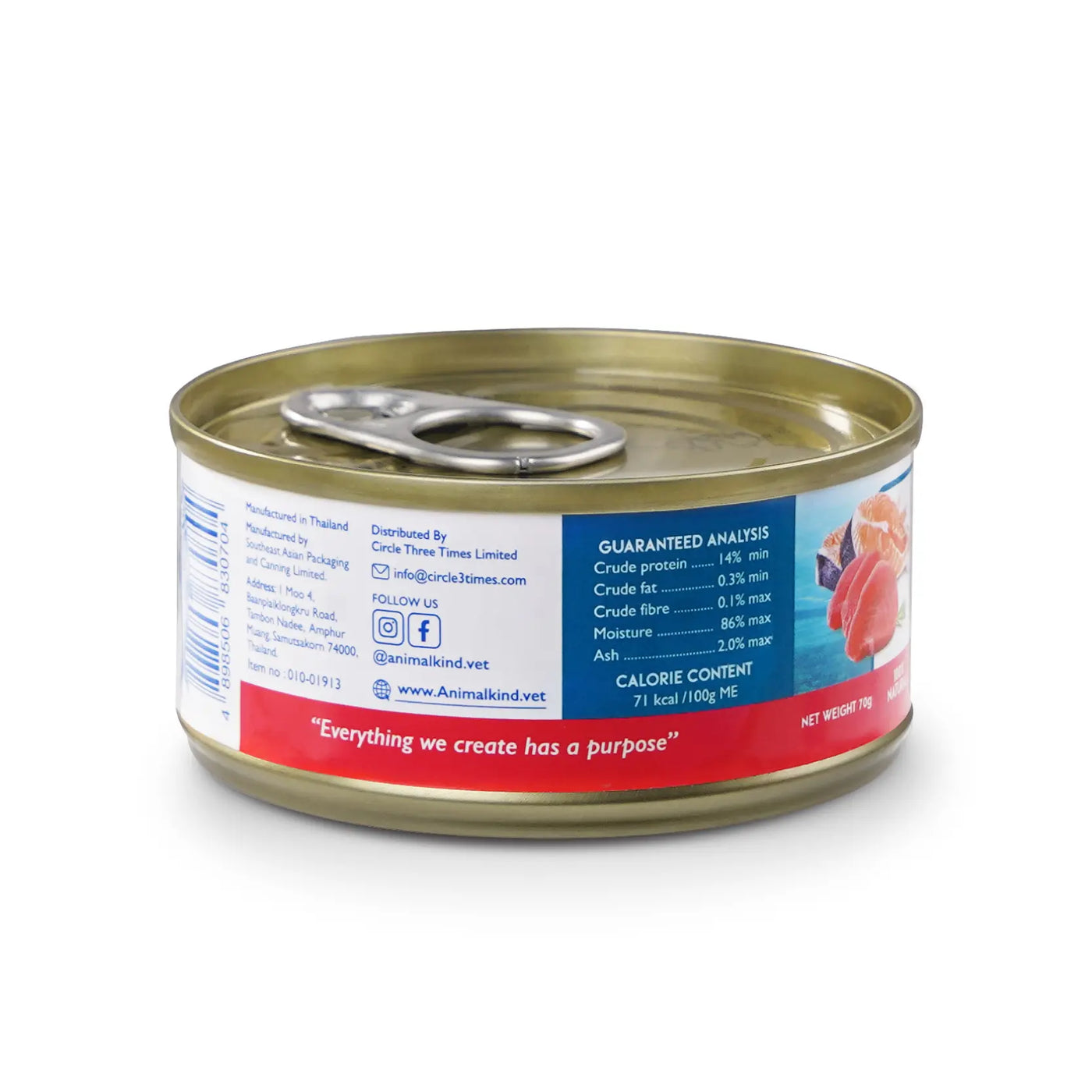 Animalkind Tuna & Salmon Feast Cans for Cats and Dogs