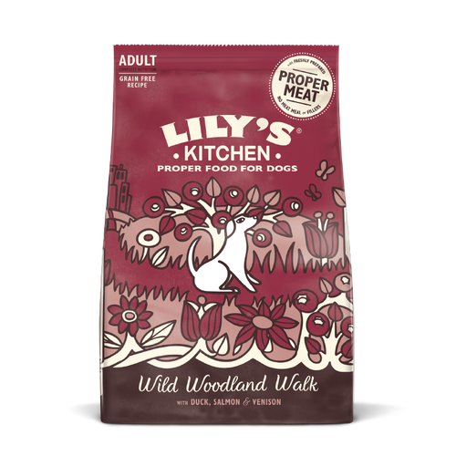Lily's Kitchen - Dry Food For Dogs - Duck, Salmon and Venison Dry Food