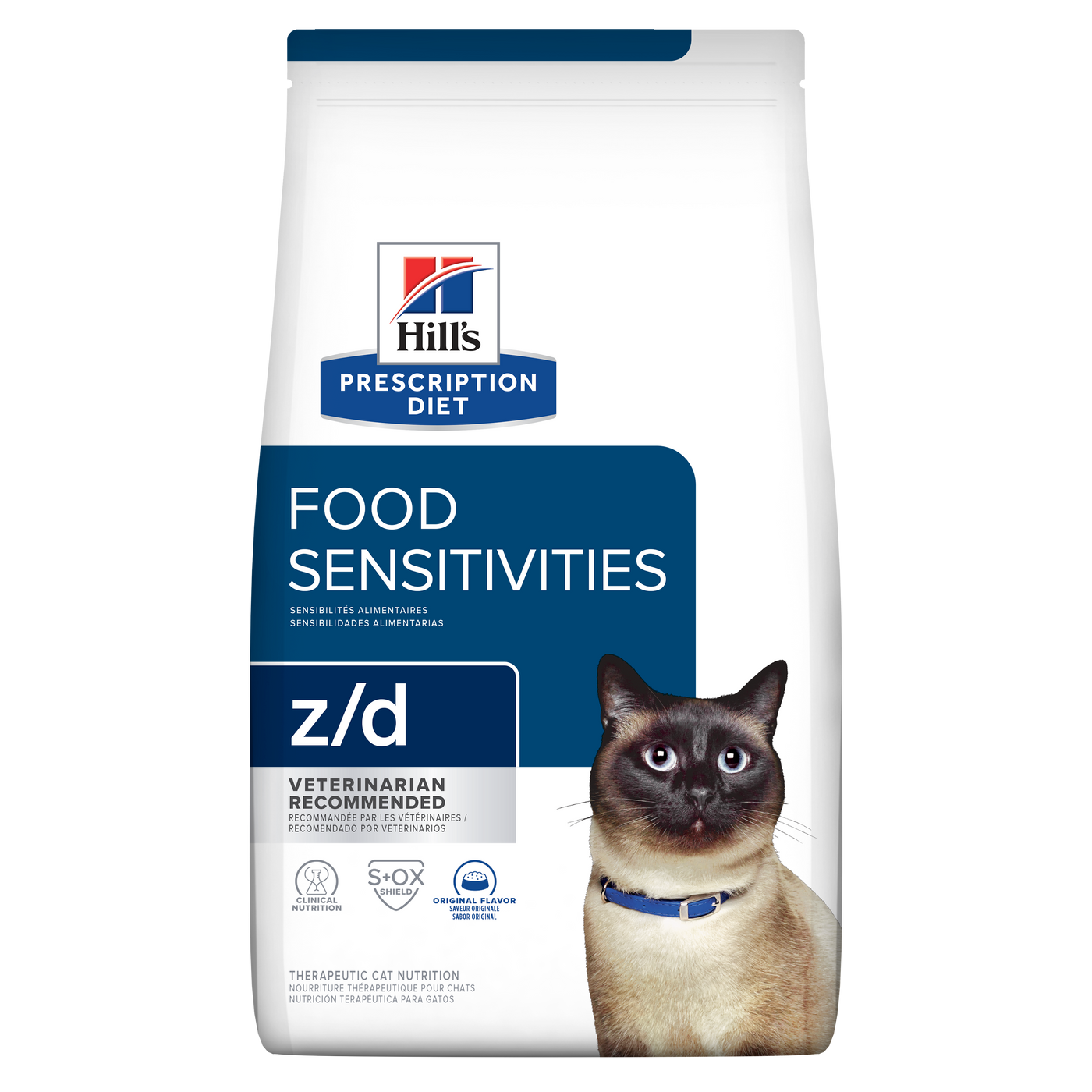 Hill's 希爾思處方食品 - z/d 貓用低過敏原配方 4磅
