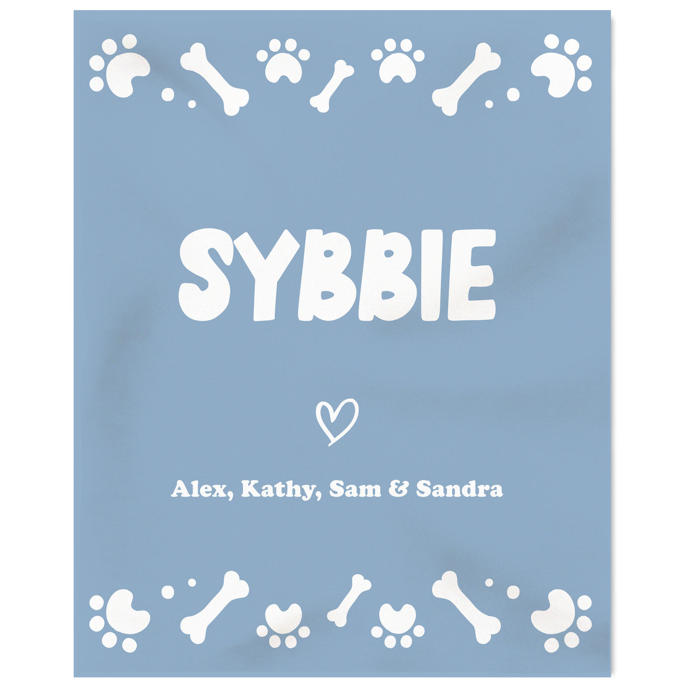 Little days - Customized Name Blanket - Regular