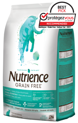 Nutrience Grain Free Cat Food - Indoor Cat – Turkey, Chicken & Duck 2.5kg