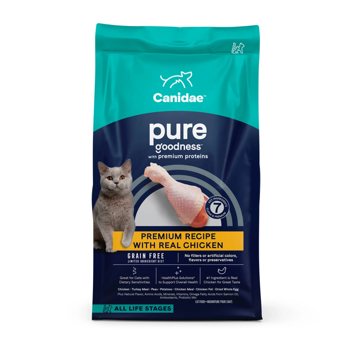 Canidae | PURE Dry Cat Food - Grain Free Chicken | Vetopia