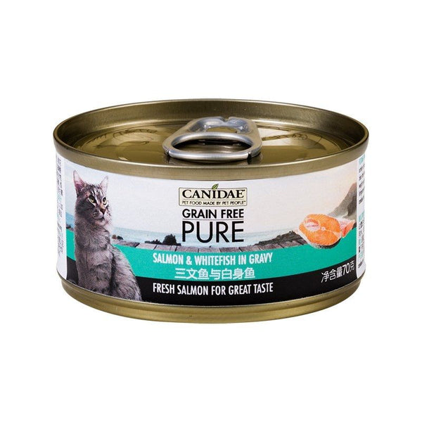 Canidae Pure Canned food for Cat Salmon Whitefish in gravy 70g
