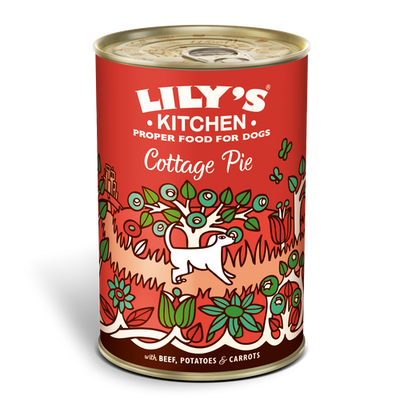 Lily's Kitchen - Wet Food For Dogs - Cottage Pie 400g