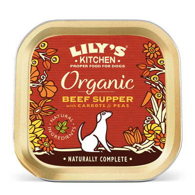 Lily's Kitchen - Wet Food For Dogs - Organic Beef Super 150g