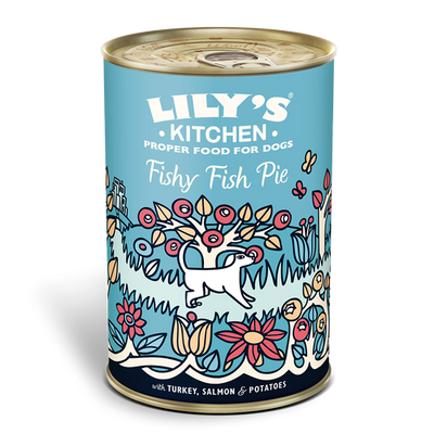 Lily's Kitchen - Wet Food For Dogs - Fishy Fish Pie 400g