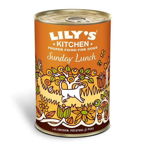 Lily's Kitchen - Wet Food For Dogs - Sunday Lunch 400g