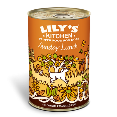 Lily's Kitchen - Wet Food For Dogs - Sunday Lunch 400g