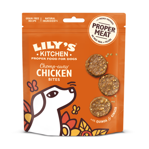 Lily's Kitchen - Chomp-Away Chicken Bites 70g