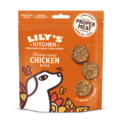 Lily's Kitchen - Chomp-Away Chicken Bites 70g