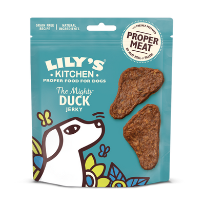 Lily's Kitchen - The Mighty Duck Mini Jerky 70g