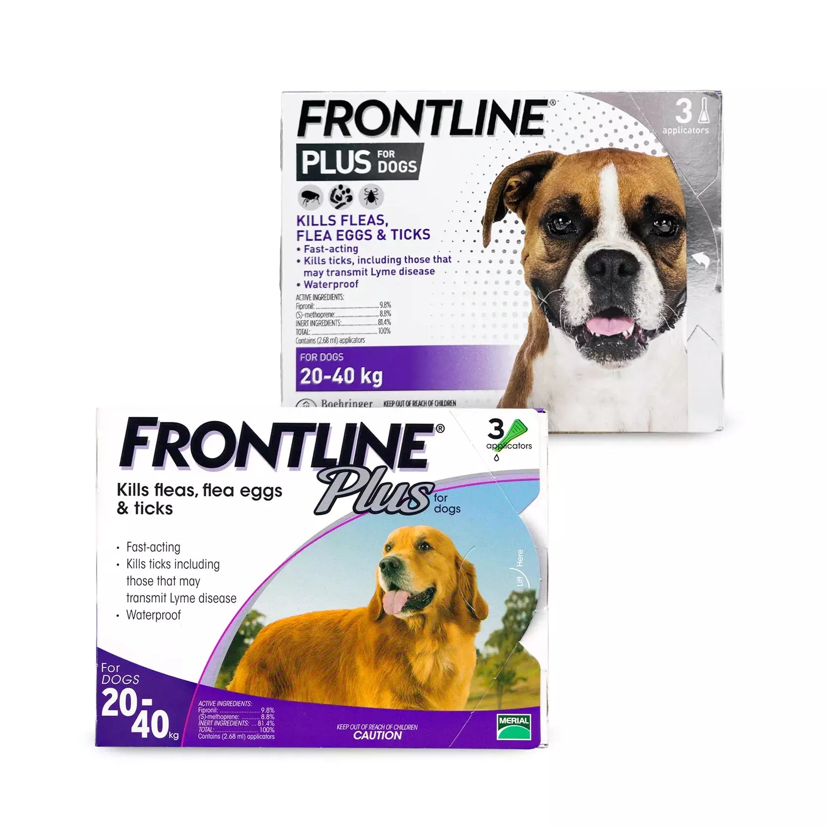 Frontline Plus Flea and Tick Preventative Vetopia