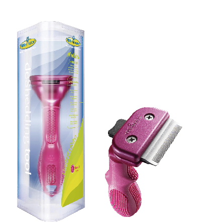 FURminator - Pink Deluxe Deshedding Tool - Small Animals