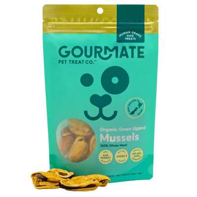 Gourmate Pet Treat | Organic Green Lipped Mussels Dog Treats | Vetopia