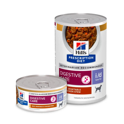 Hill's 希爾思處方食品 - i/d 犬用低脂消化系統護理配方罐頭 (雞肉燉蔬菜味)
