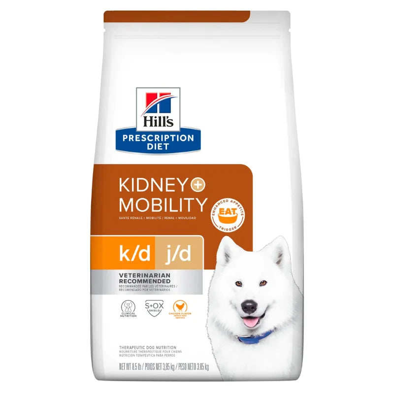 Hill's | k/d Kidney + j/d Mobility Prescription Dog Food | Vetopia
