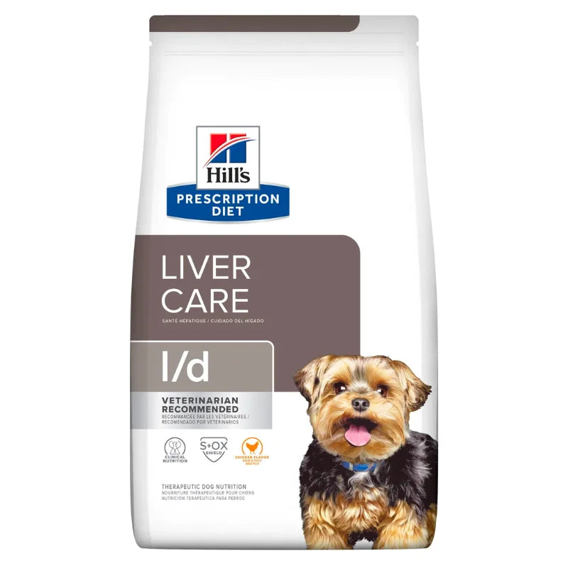 Hill's | l/d Liver Care Prescription Dog Food | Vetopia