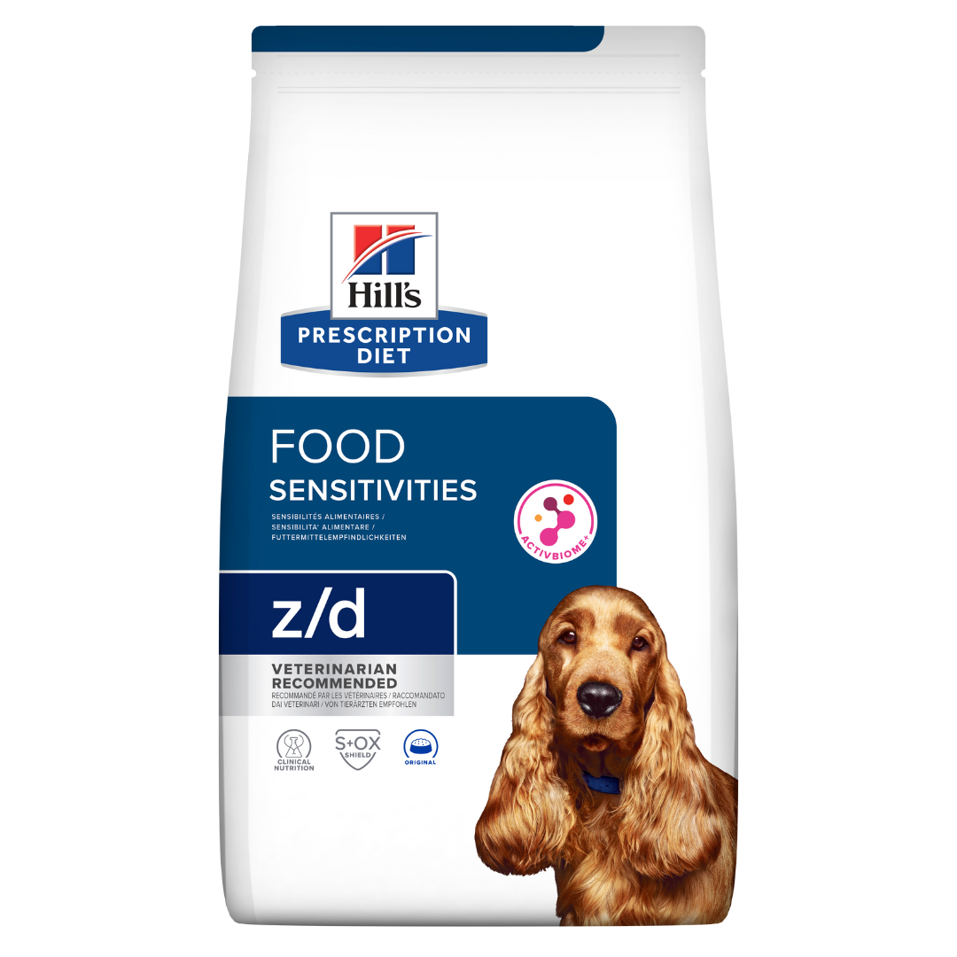 Hill's 希爾思處方食品 - z/d 犬用皮膚/食物敏感低過敏原配方
