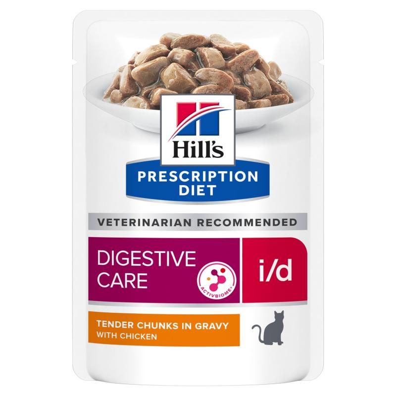 Hill's i/d Digestive Care Prescription Cat Food Pouch - Vetopia