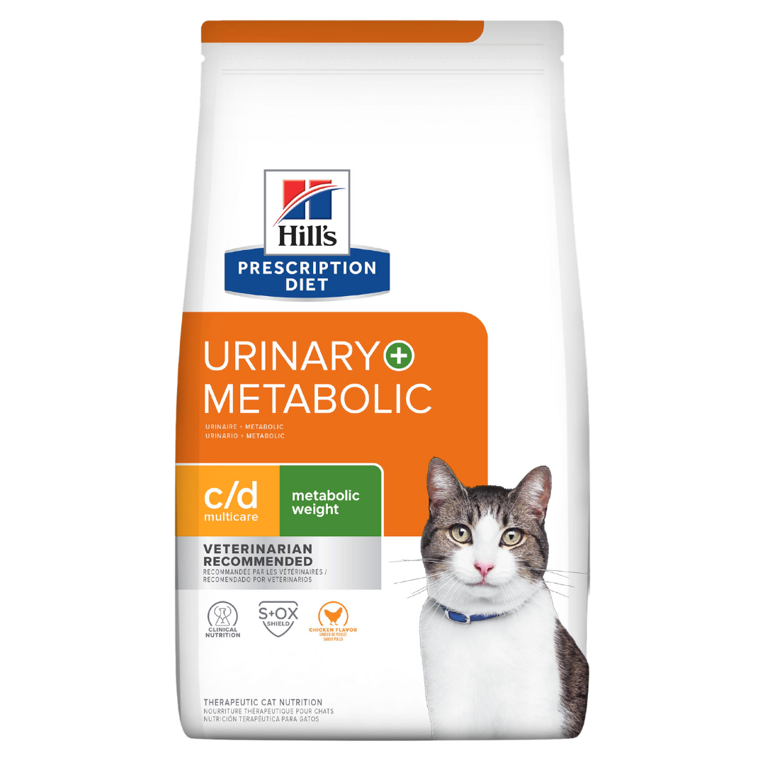 Hill's Prescription Diet - Feline Metabolic + c/d Urinary 6.35lb
